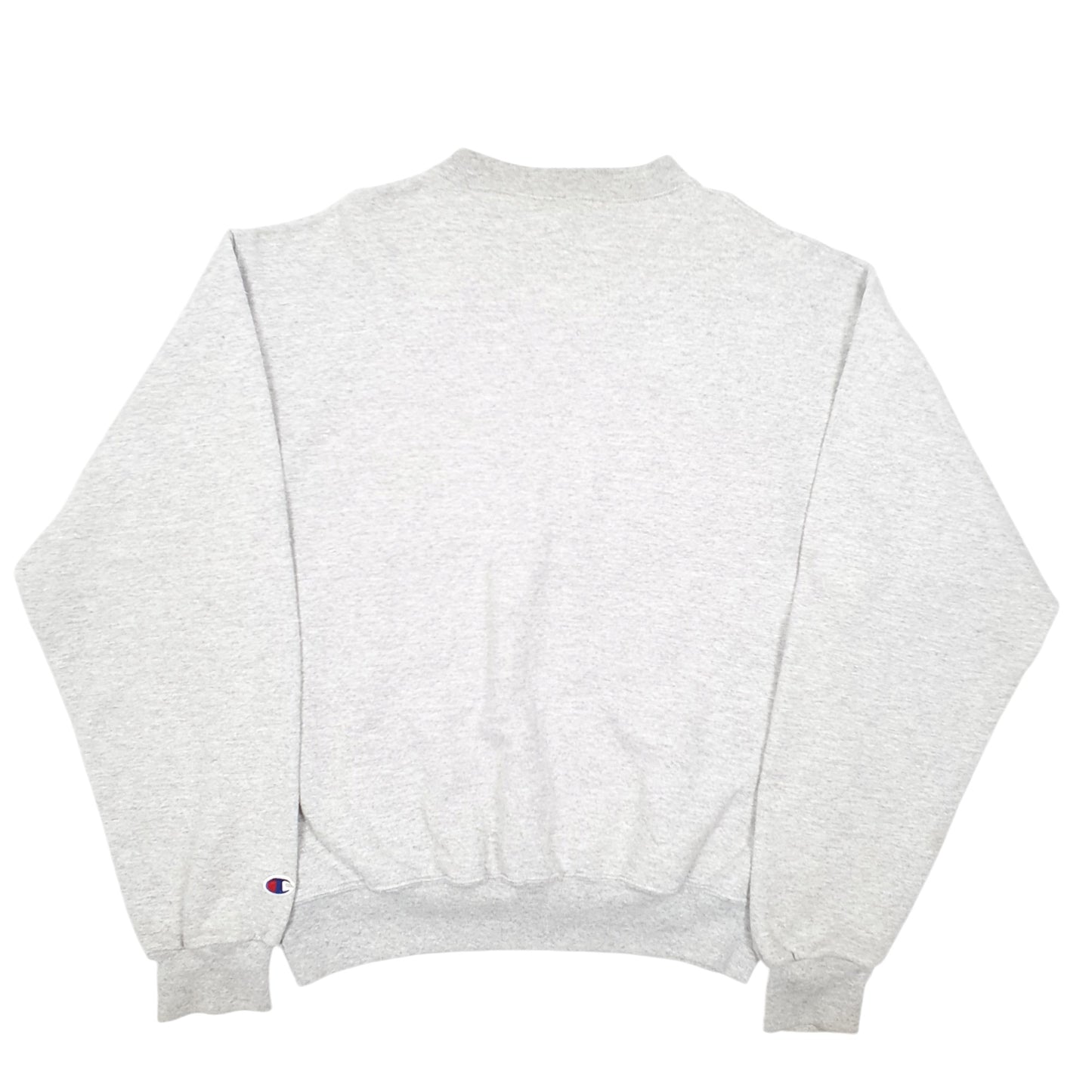 Mens Grey Champion Clemson College USA Spellout Crewneck Jumper