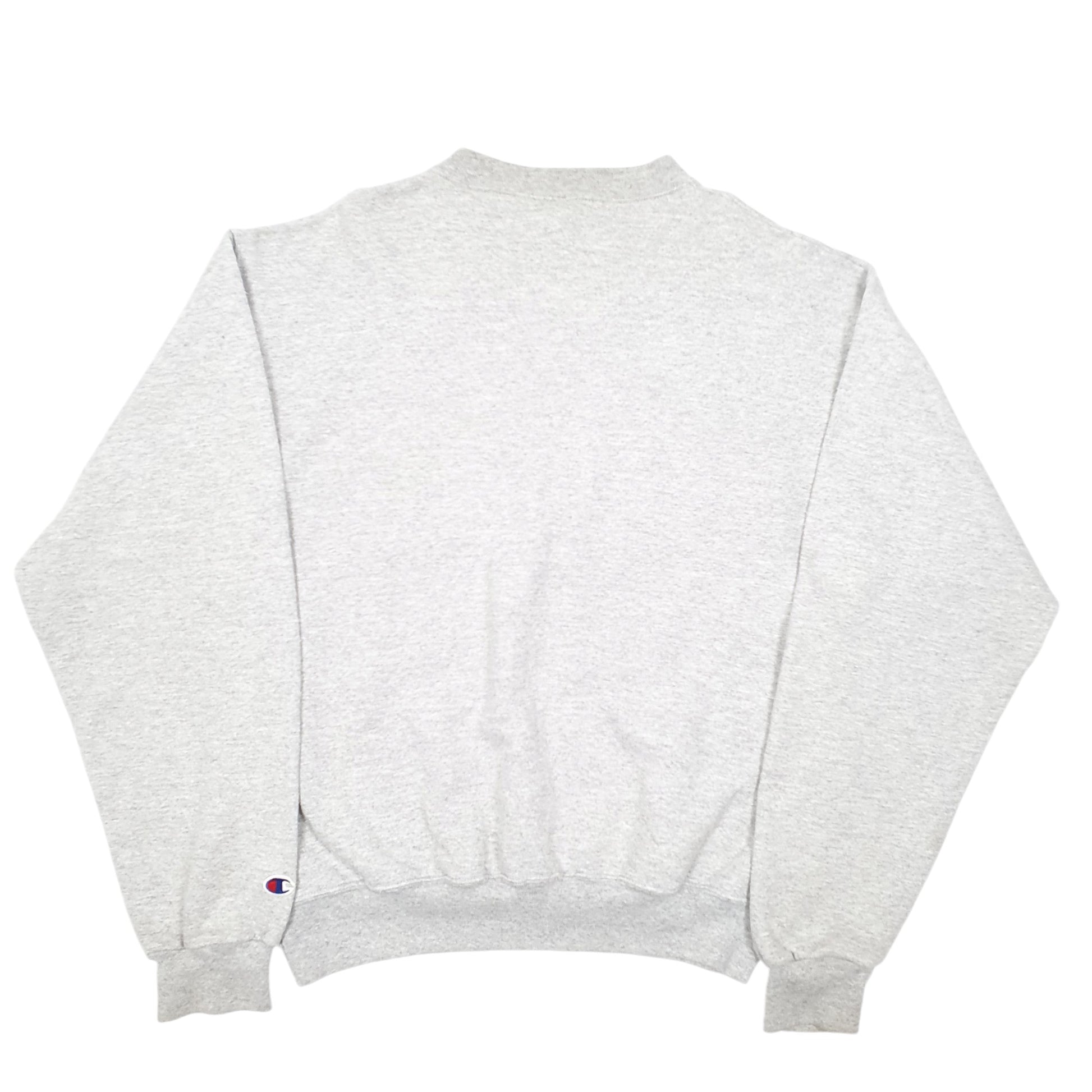 Mens Grey Champion Clemson College USA Spellout Crewneck Jumper