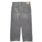 Mens Grey Levis Straight 569 JeansW36 L30