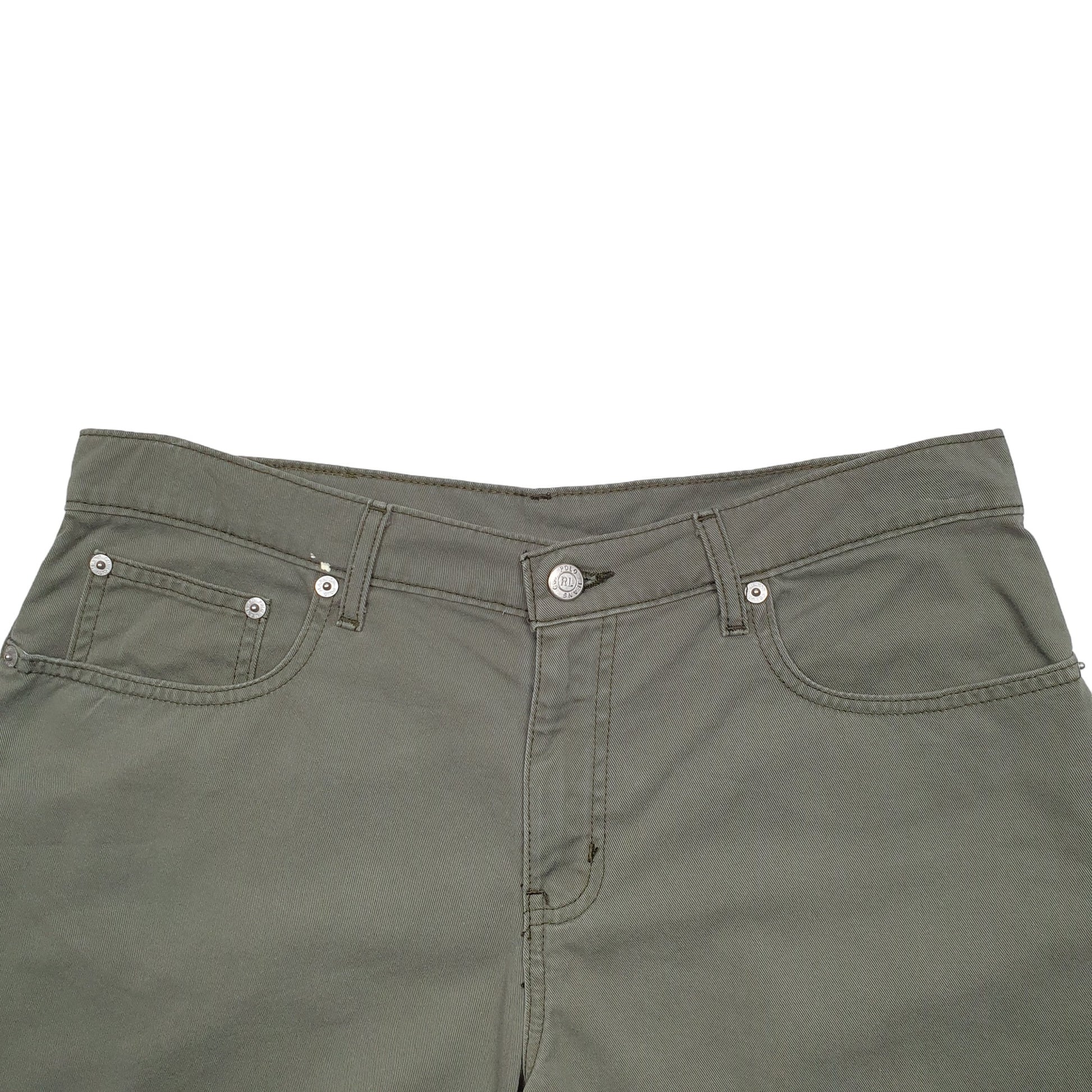 Womens Khaki Ralph Lauren  Denim Shorts