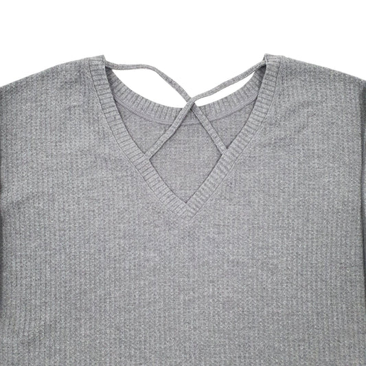 Womens Grey Hollister  Crewneck Jumper