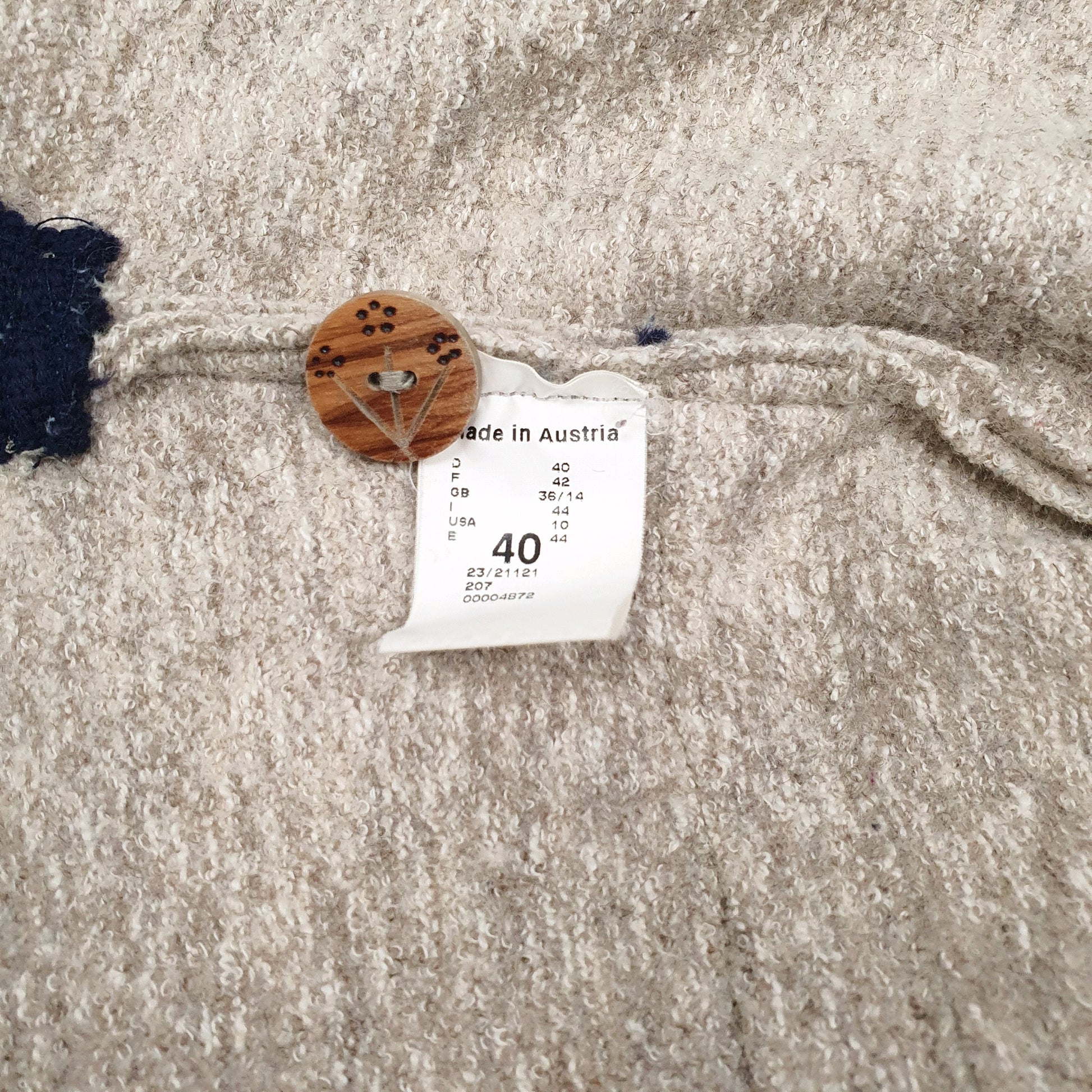 Womens Beige Giesswein Vintage Cardigan Jumper