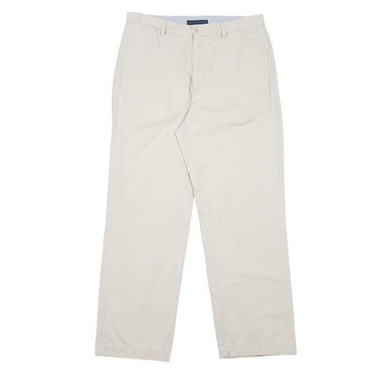 Mens Cream Tommy Hilfiger  Chino Trousers