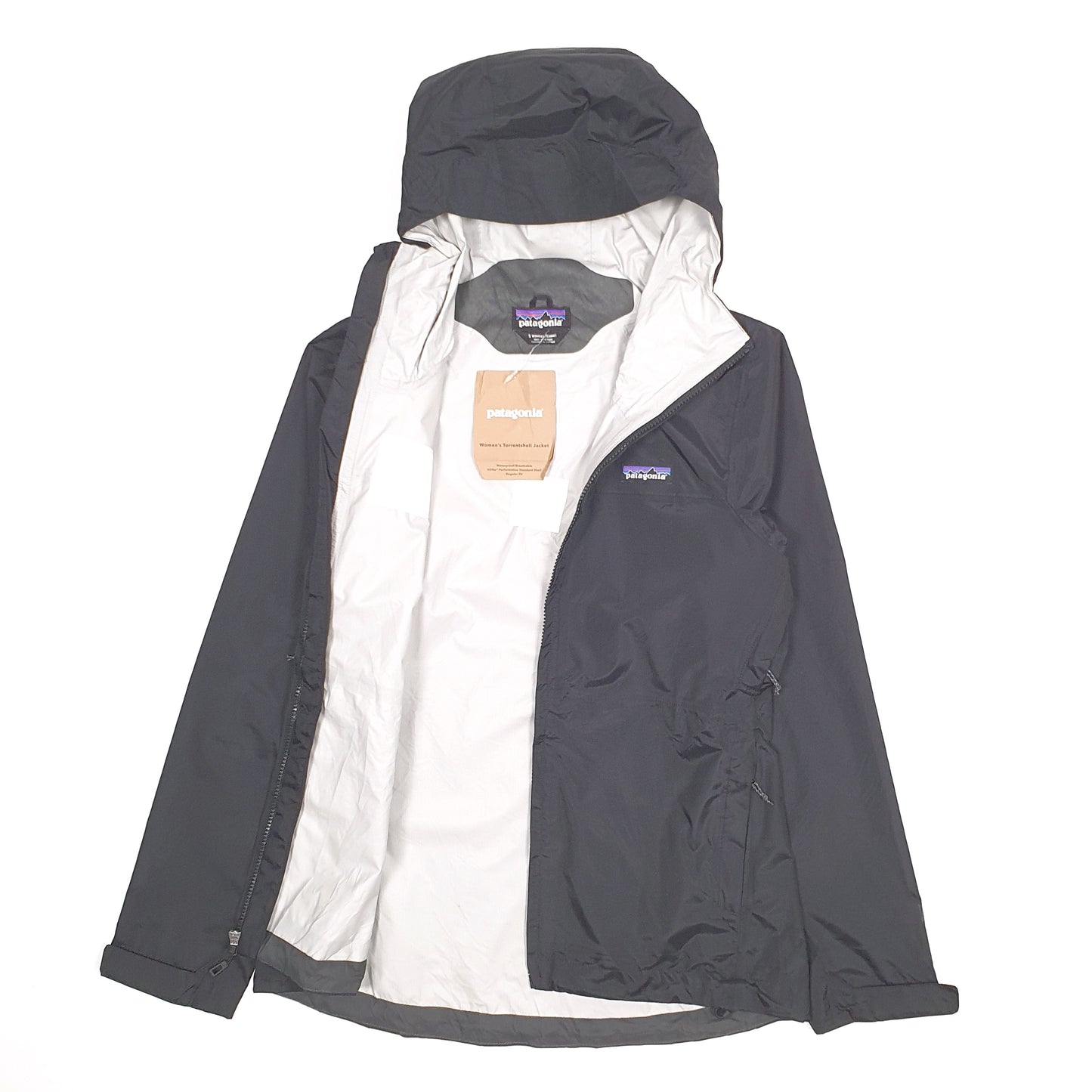 Womens Black Patagonia Torrentshell Twitch BNWT  Coat