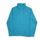 Womens Blue Patagonia Better Sweater Quarter Zip Jumper