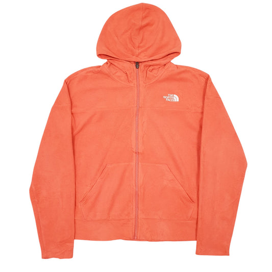 Womens Orange The North Face  Full Zip Jumper