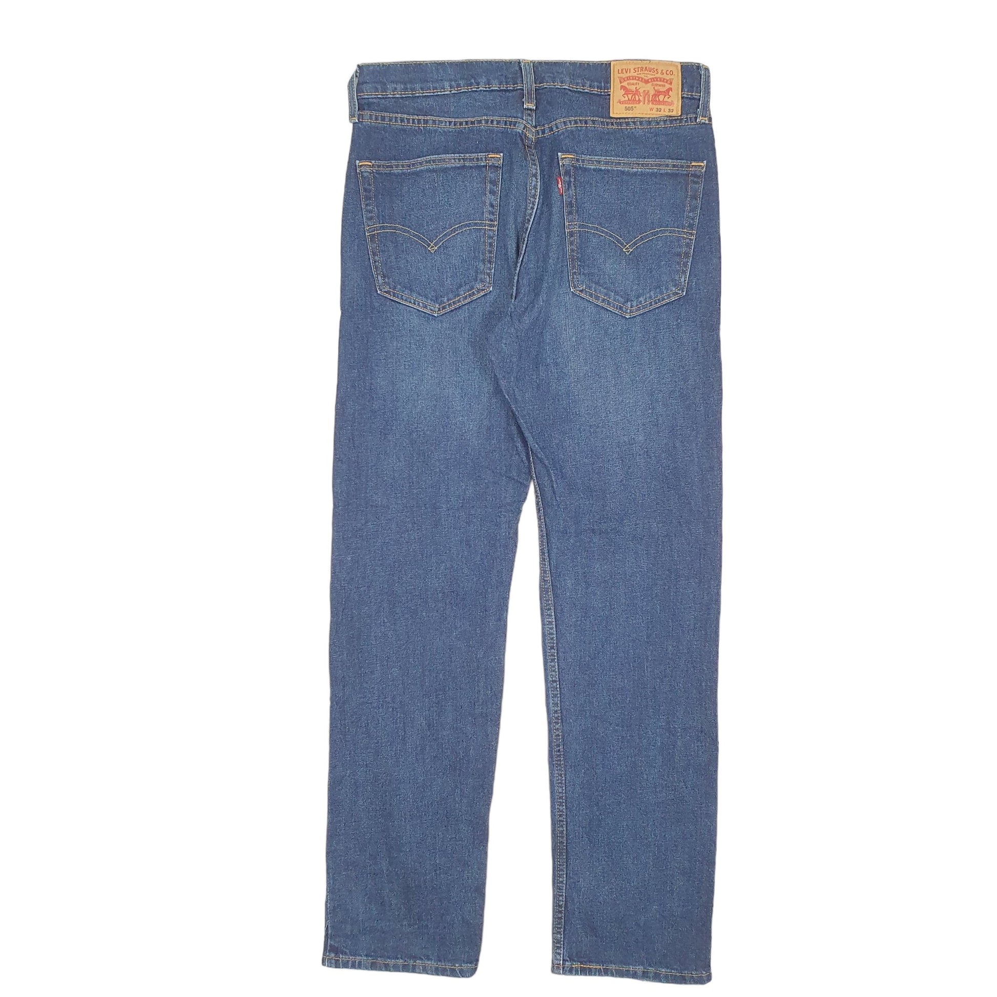 Mens Blue Levis  505 JeansW32 L32