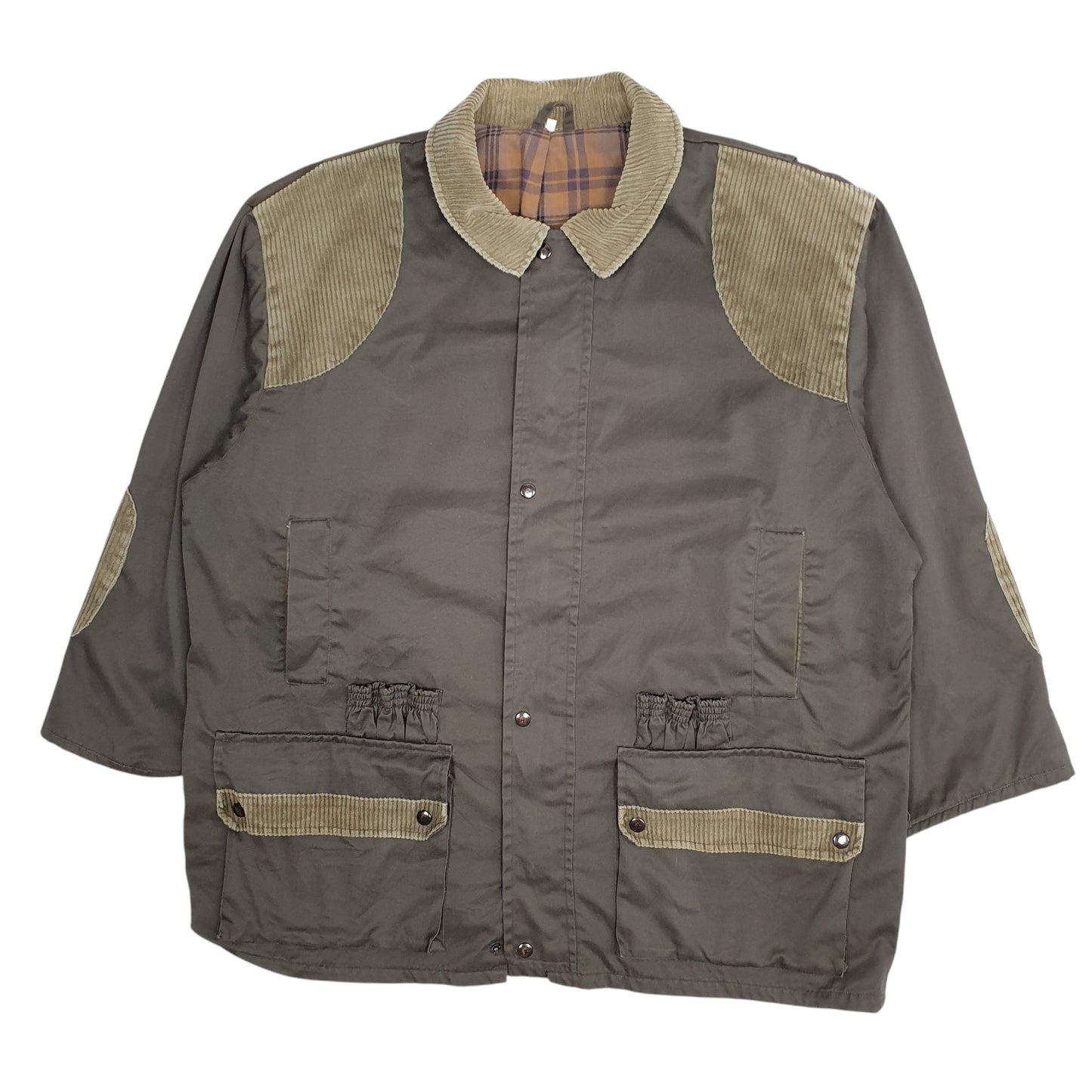 Mens Khaki Unbranded Field Hunting  Coat