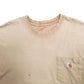 Mens Brown Carhartt  Short Sleeve T Shirt