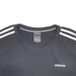 Womens Black Adidas  Crewneck Jumper