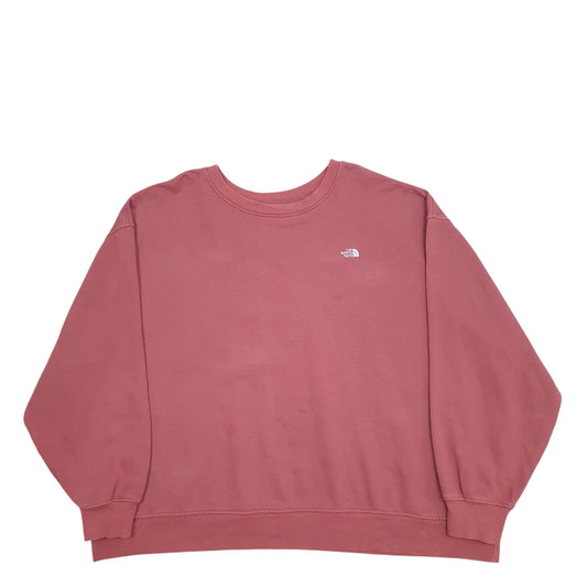 Womens Burgundy The North Face  Crewneck Jumper