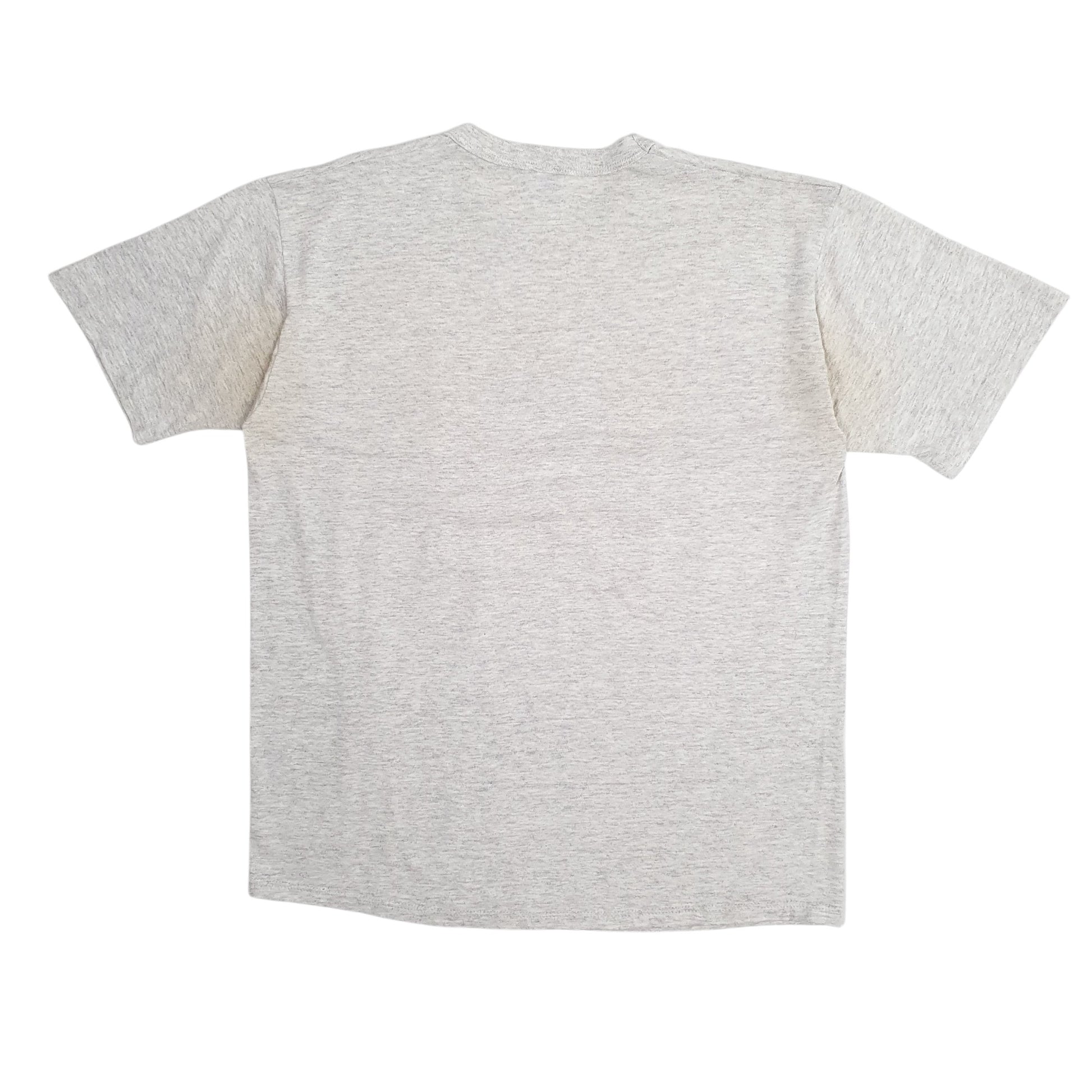 Mens Grey Russell Athletic Single Stitch Vintage 90s Track & Field Short Sleeve T Shirt