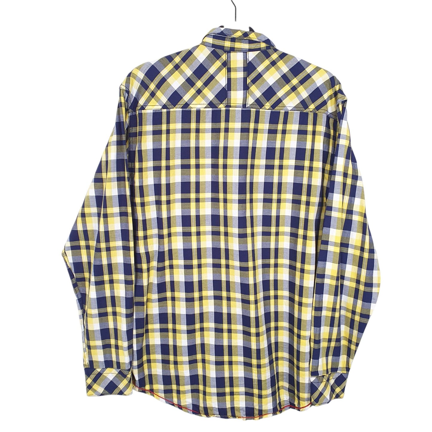 Mens Yellow Buruska  Long Sleeve Shirt