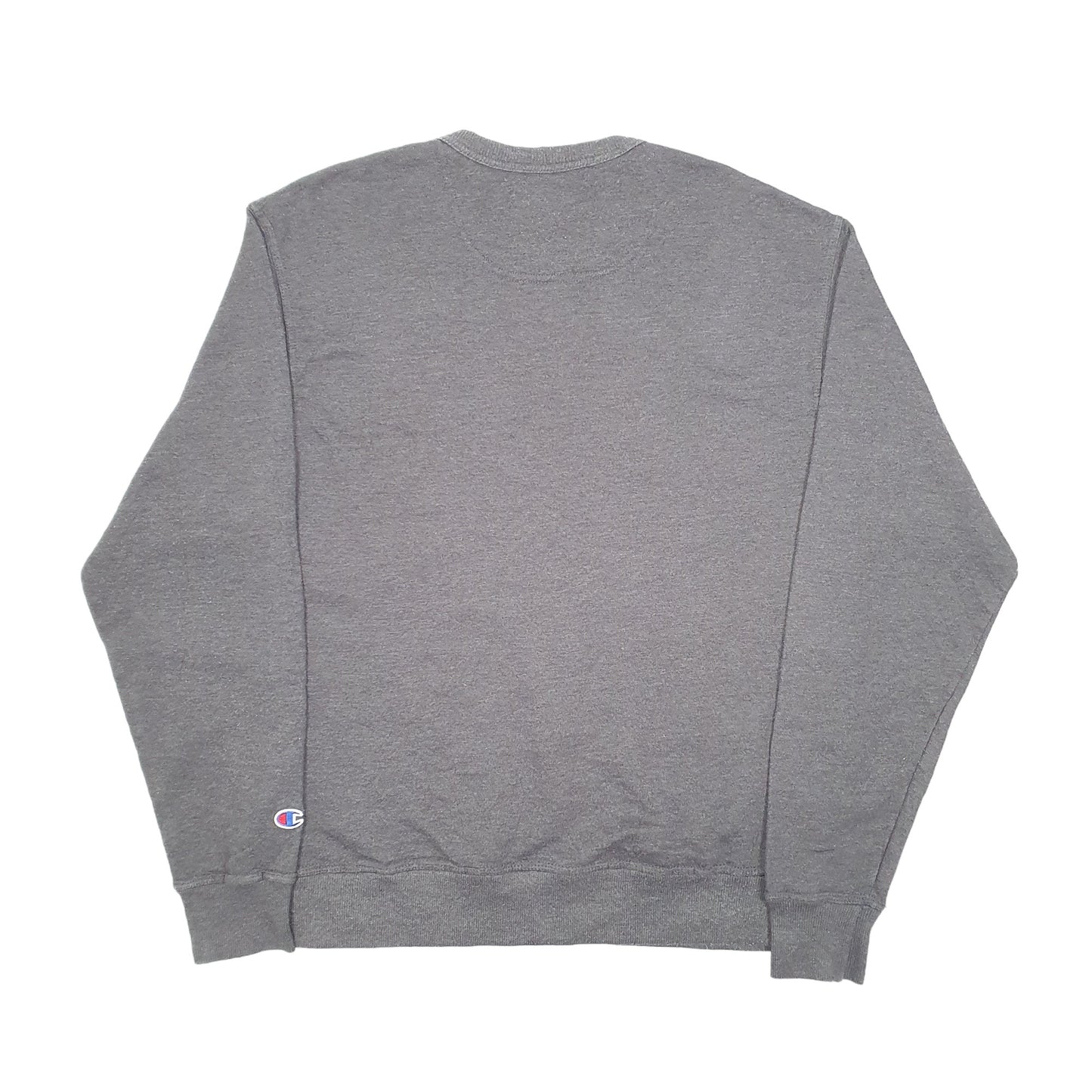 Mens Grey Champion  Crewneck Jumper