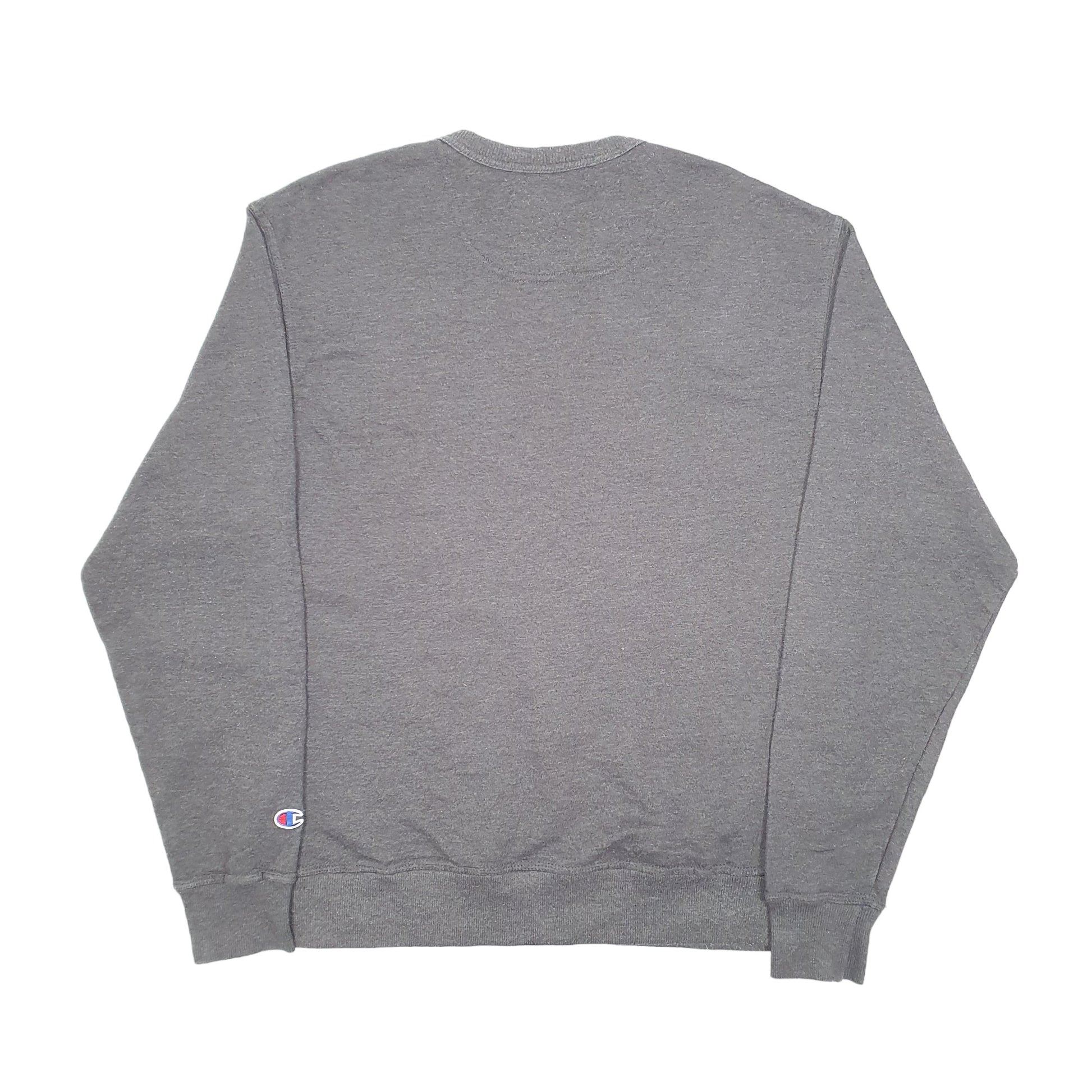 Mens Grey Champion  Crewneck Jumper