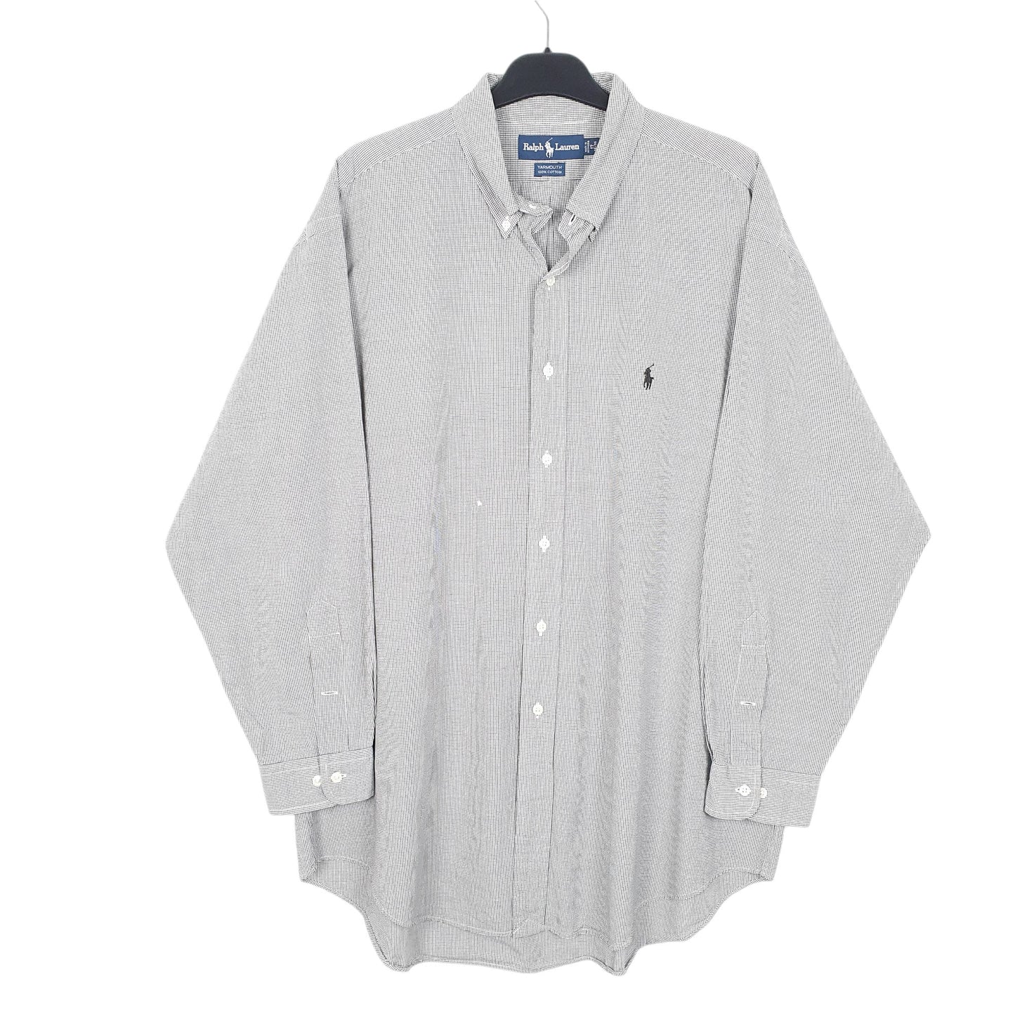 Mens White Ralph Lauren  Long Sleeve Shirt