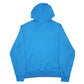 Mens Blue Fila Spellout Hoodie Jumper