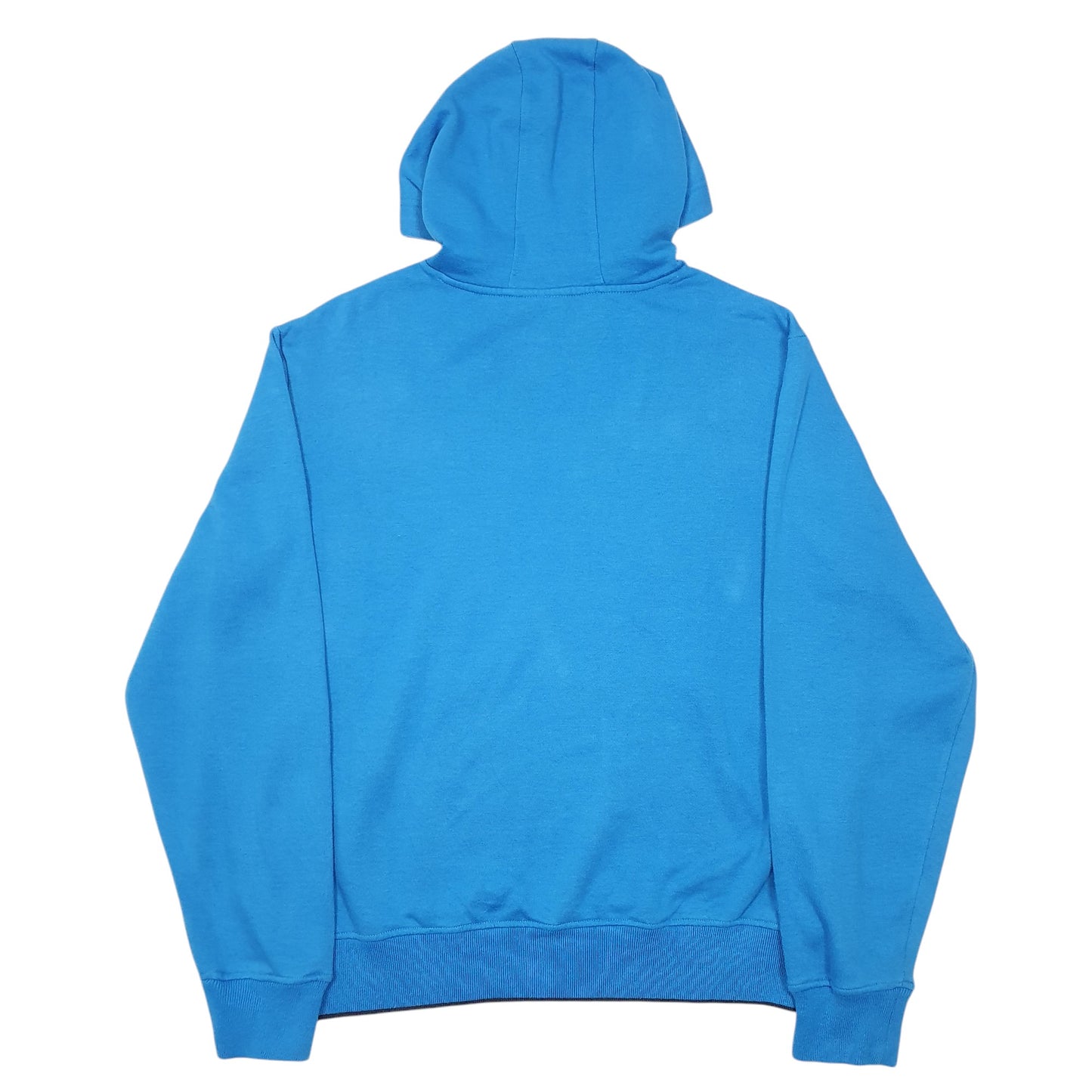 Mens Blue Fila Spellout Hoodie Jumper