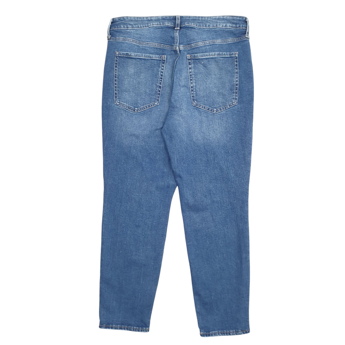 Womens Blue Old Navy High Rise Straight Casual JeansW36 L27