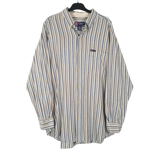 Mens Beige Chaps  Long Sleeve Shirt