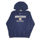 Mens Navy Nike Minuteman Mustangs Hoodie Jumper