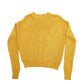 Womens Yellow Streetwear Society  Crewneck Jumper