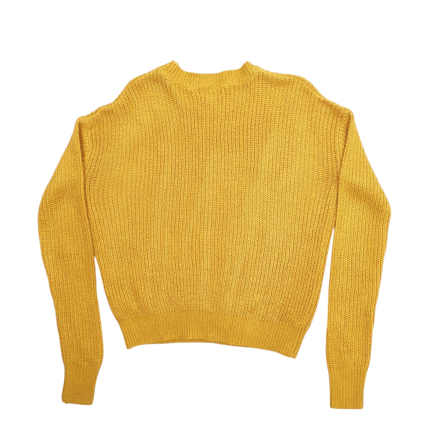 Womens Yellow Streetwear Society  Crewneck Jumper