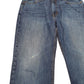 Mens Blue Levis Small wear hole developing on right knee area 514 JeansW36 L26