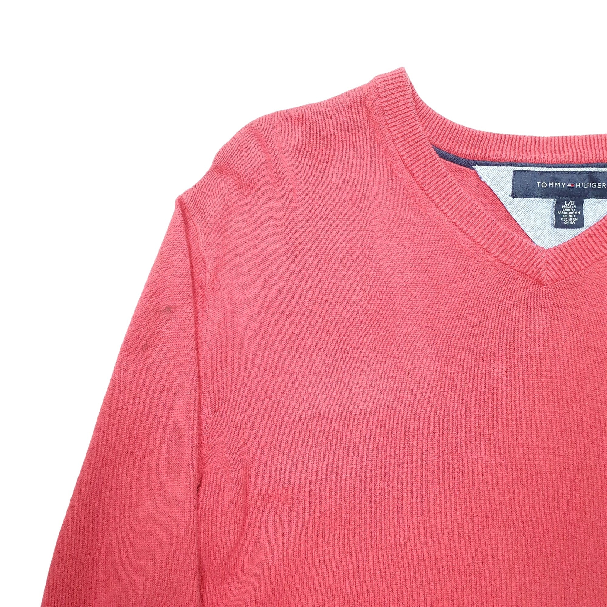 Pink tommy hilfiger jumper mens hotsell