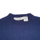 Womens Navy Elliot  Crewneck Jumper