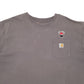 Mens Grey Carhartt Lake County co-op Short Sleeve T Shirt