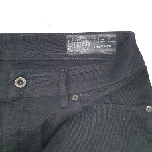 Mens Black Diesel  Thommer JeansW34 L32