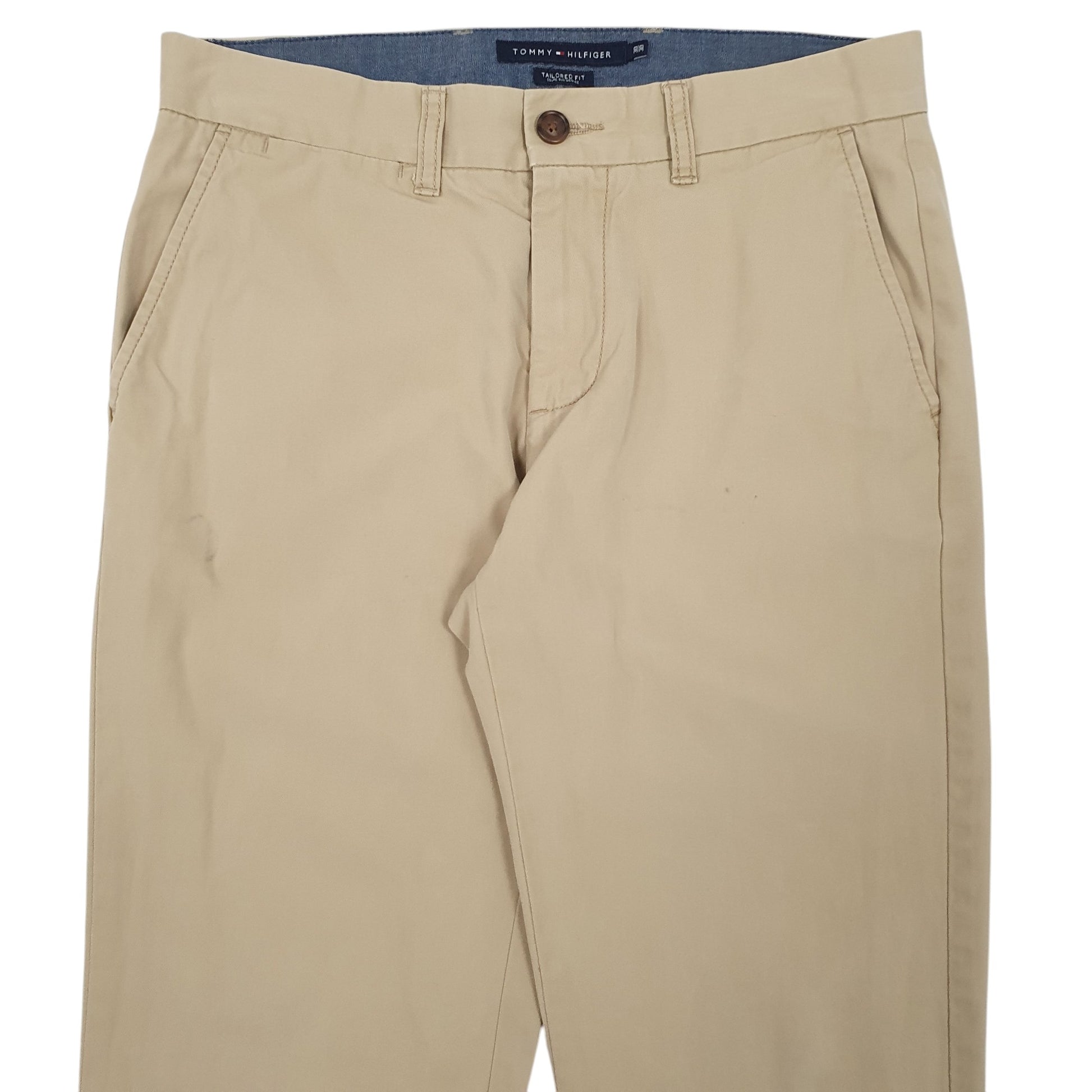 Mens Beige Tommy Hilfiger  Chino Trousers