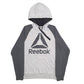 Mens Grey Puma Spellout Hoodie Jumper