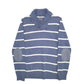 Mens Blue Vintage Co Stripes Crewneck Jumper