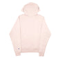Mens Pink Champion Script Hoodie Jumper