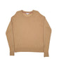 Womens Tan Tommy Hilfiger Knit Crewneck Jumper