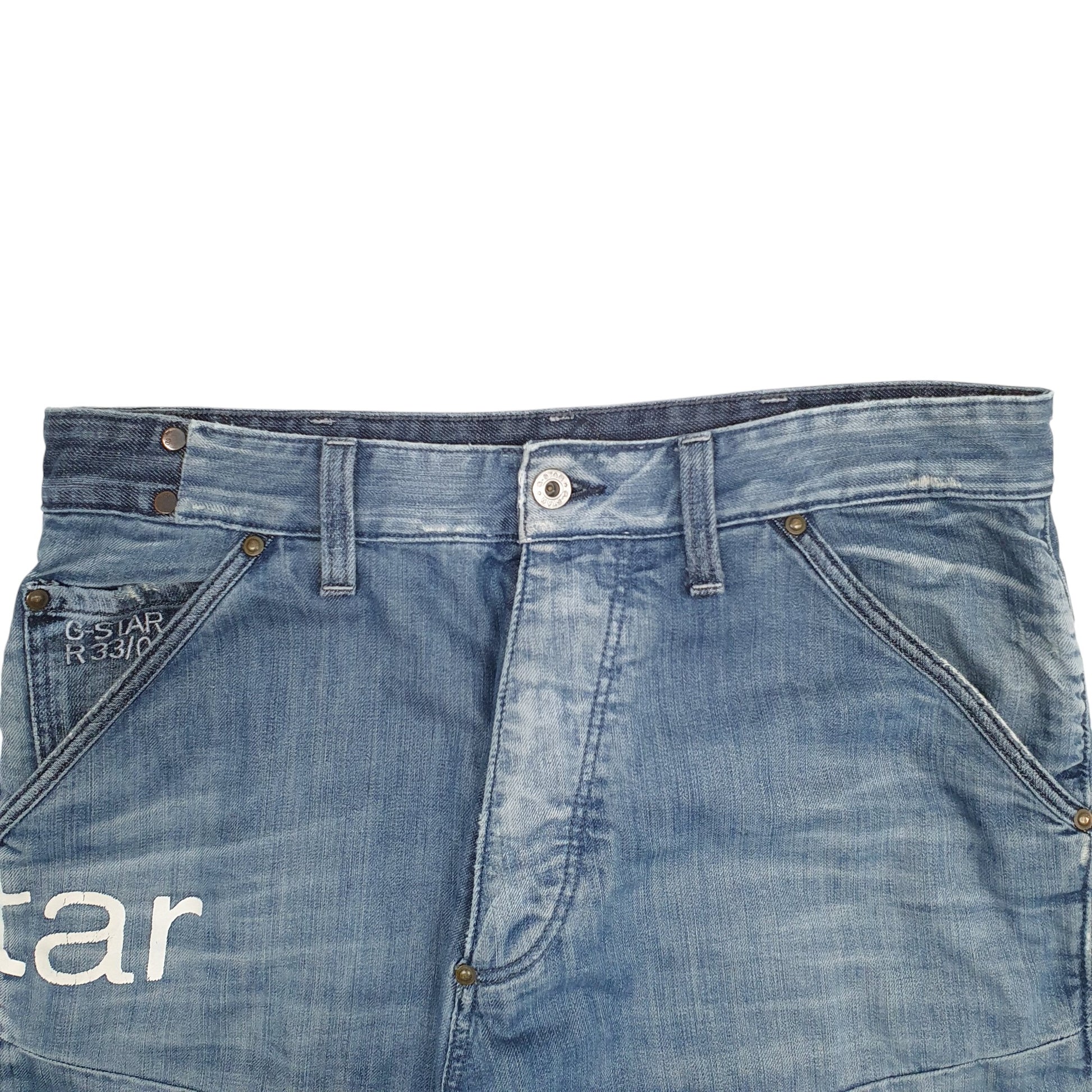Mens Blue G-Star Raw  Casual JeansW33 L30