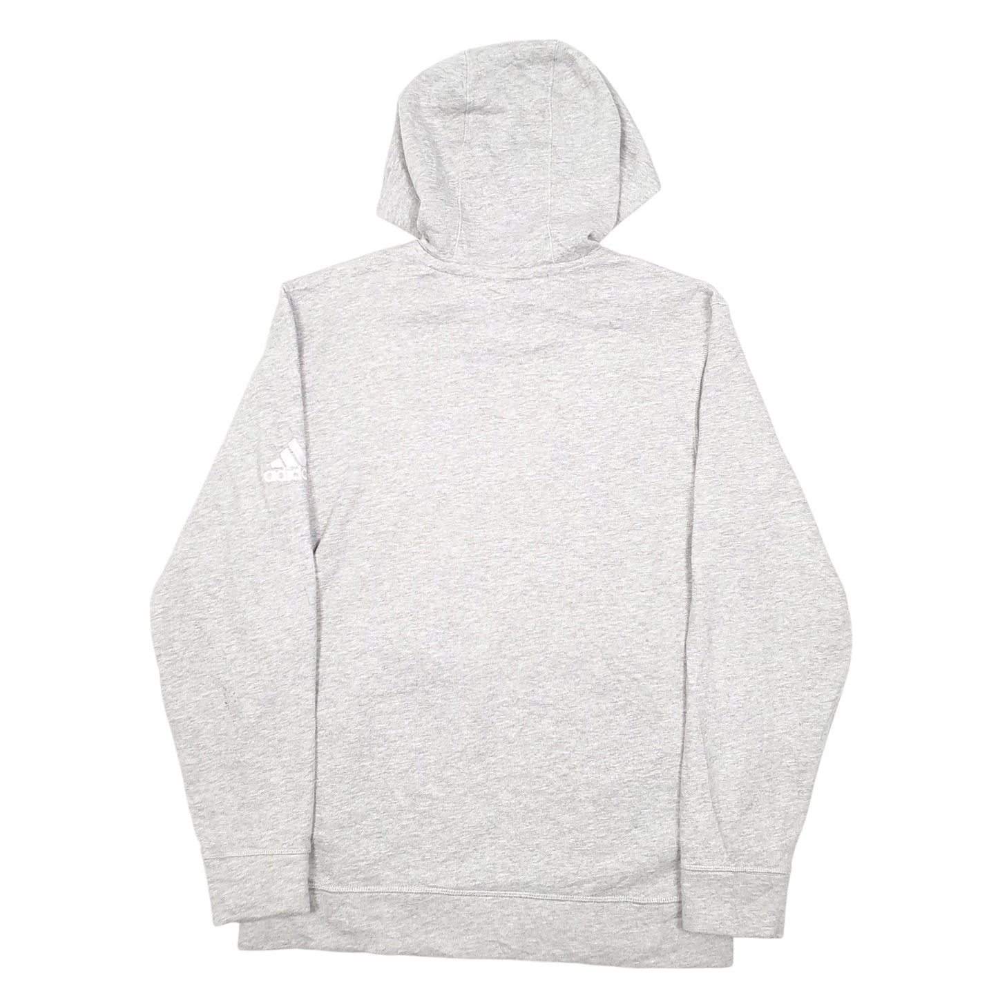 Mens Grey Adidas GL Training Gym Workout Hoodie Jumper