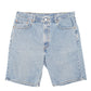 Mens Blue Levis Denim Jeans Jorts 505 Regular Denim Shorts