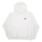 Mens White Nike  Hoodie Jumper