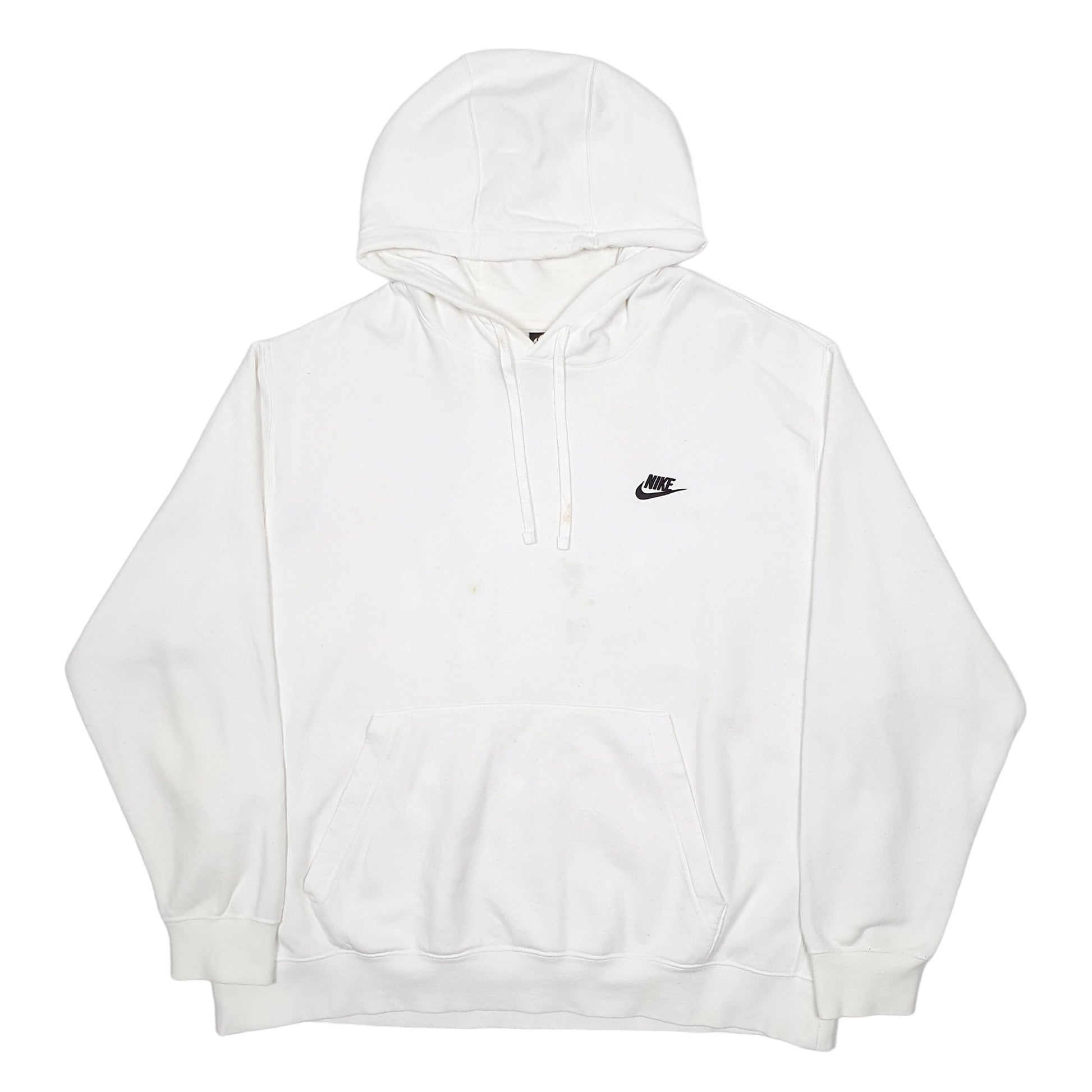 Mens White Nike  Hoodie Jumper