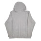 Mens Grey Adidas Central Barbell Hoodie Jumper