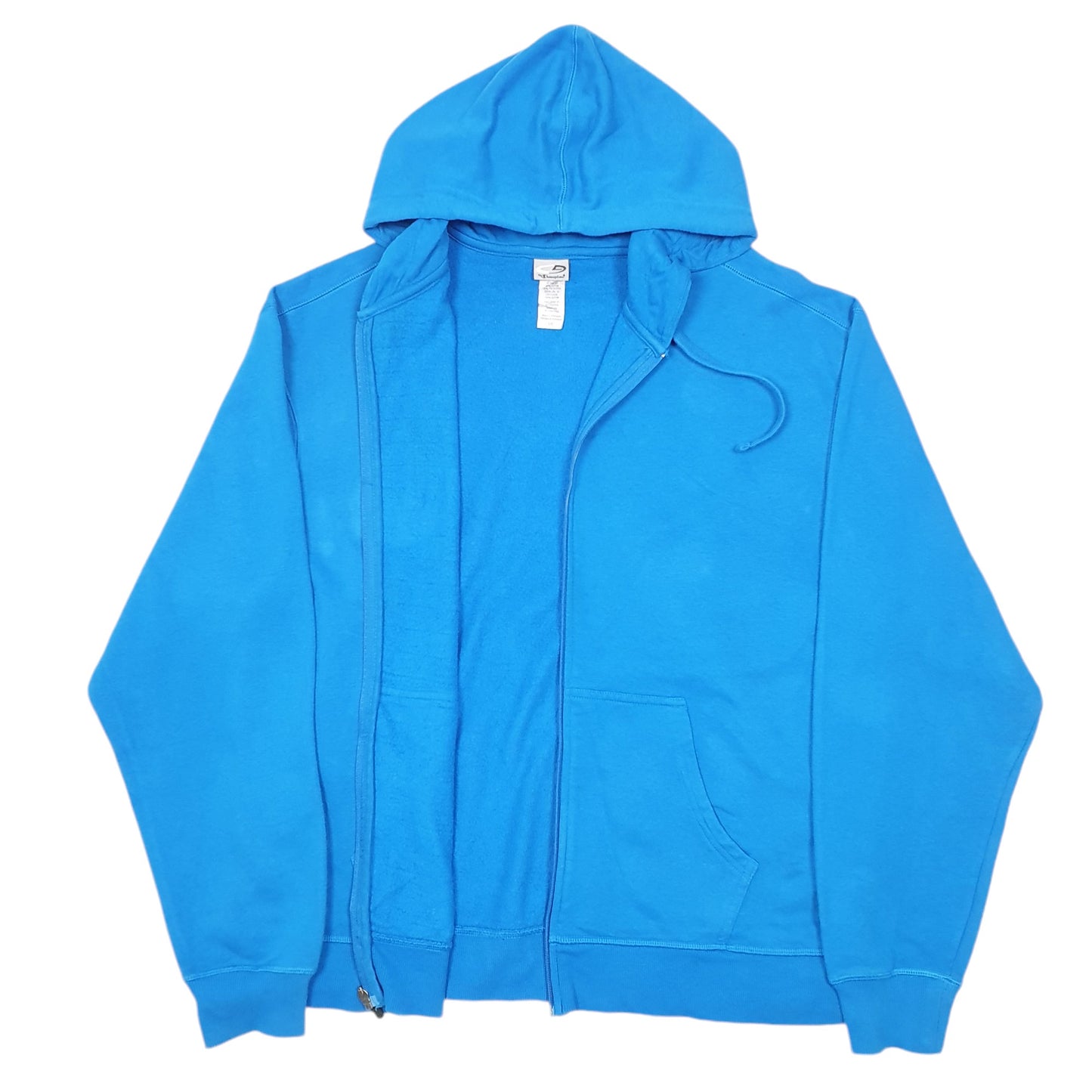 Mens Blue Champion C9 Hoodie Full Zip Jumper