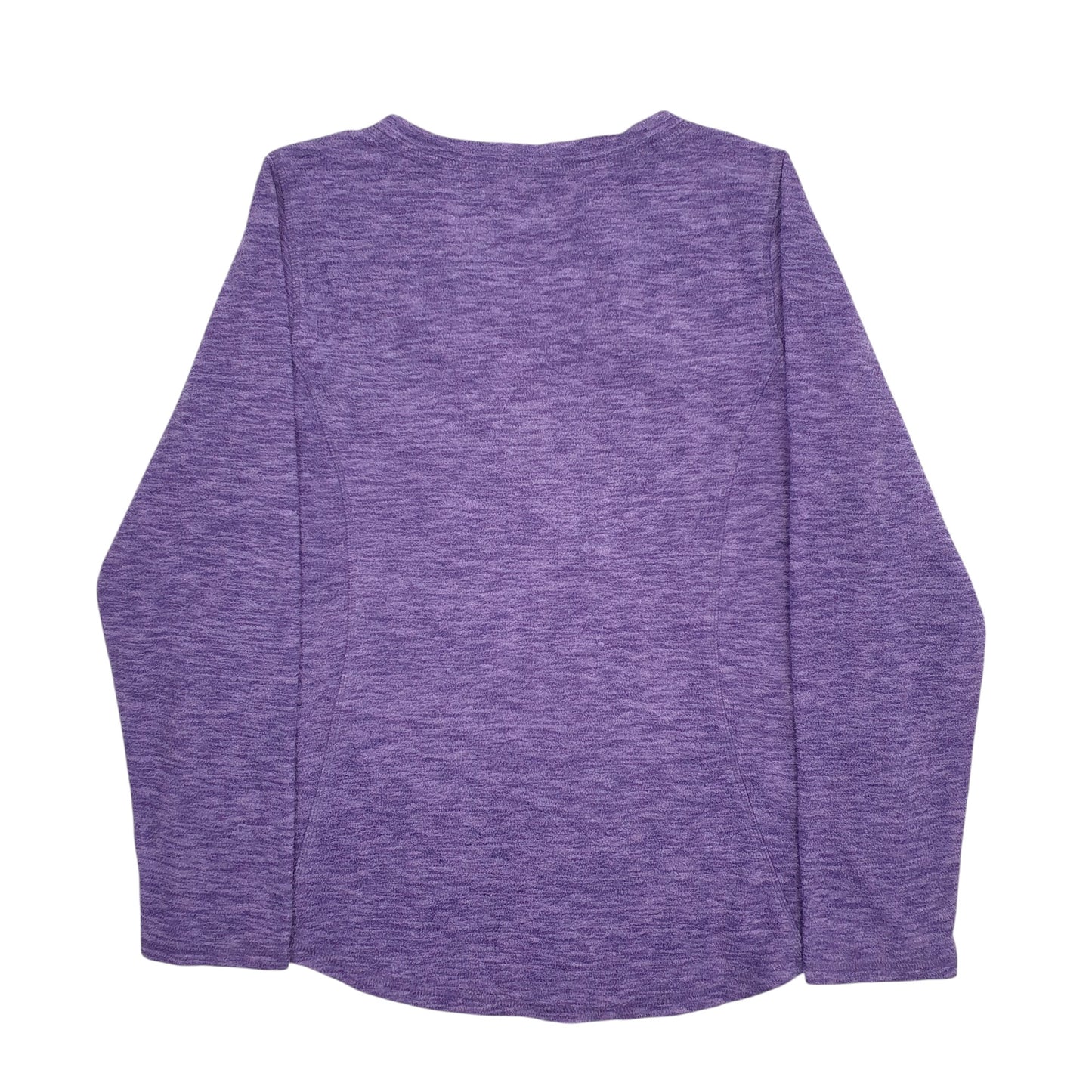 Womens Purple St Johns Bay  Crewneck Jumper