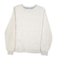 Womens Cream Champion  Crewneck Jumper