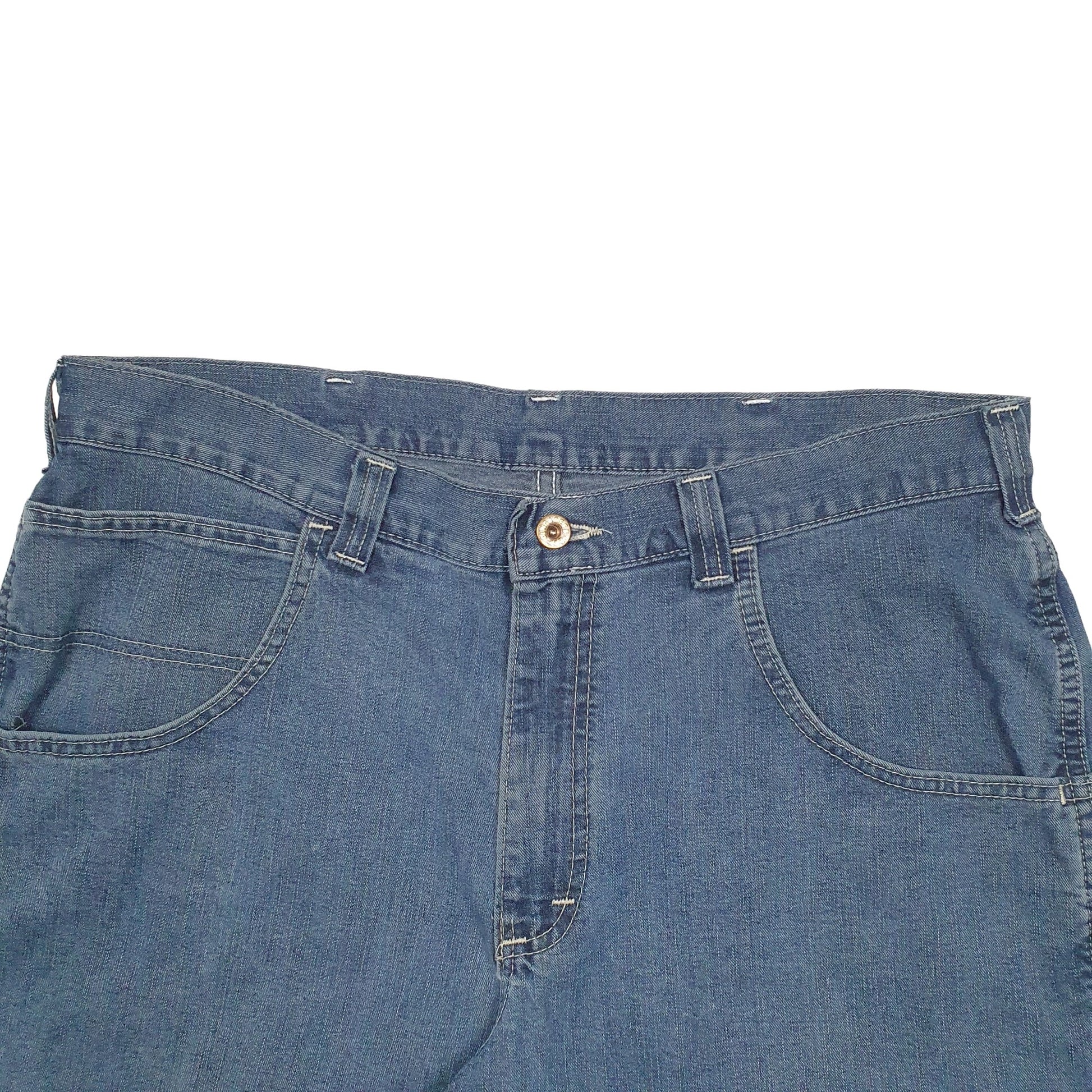 Mens Blue Lee Dungarees Carpenter Shorts