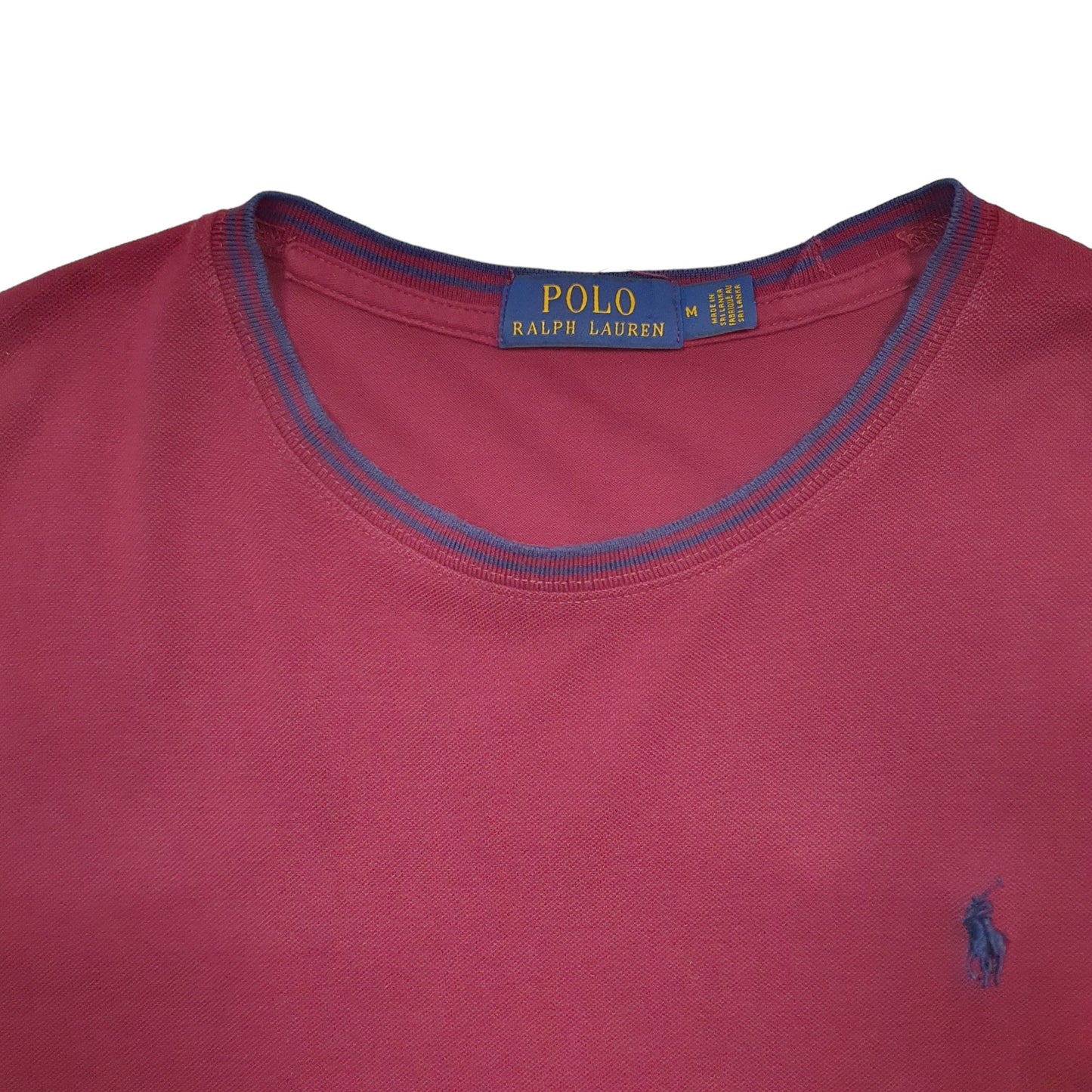 Mens Burgundy Polo Ralph Lauren  Short Sleeve T Shirt