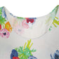 Womens White Kenzo Floral Vest Short Sleeve T Shirt