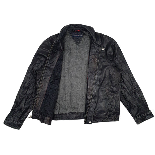 Mens Black Tommy Hilfiger   Coat